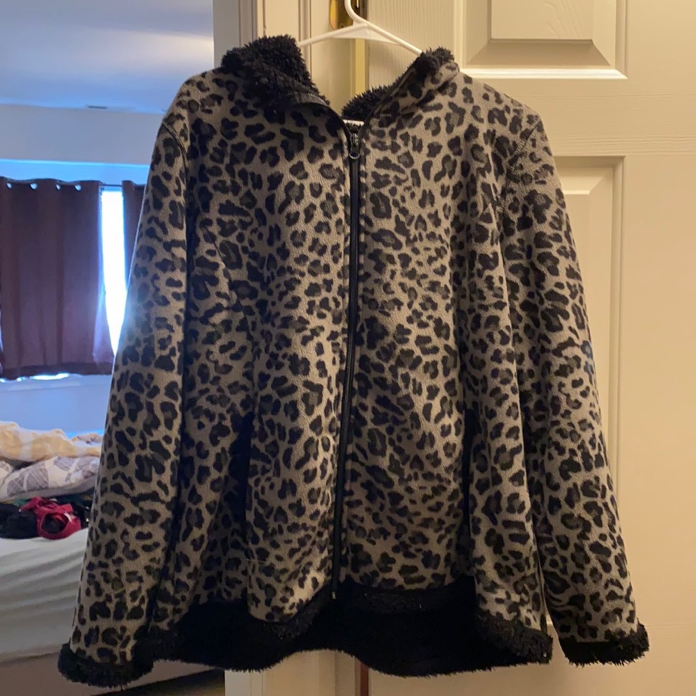 Leopard/cheetah jacket